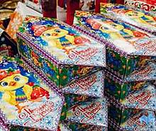 Для юных жителей Южного Урала купили 185 тысяч новогодних подарков