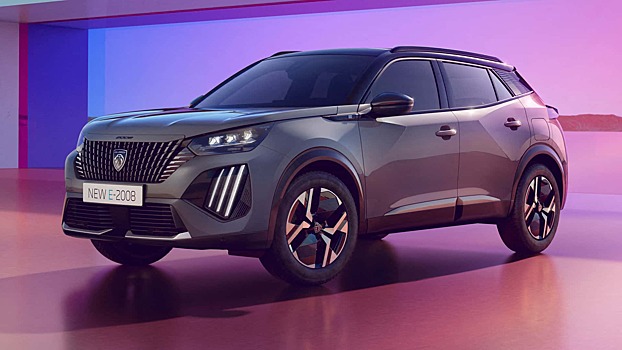 Компания Peugeot показала электрический кроссовер Peugeot 2008 Facelift 2024 года