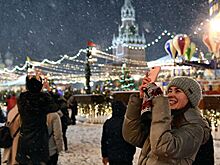К Новому году Москву украсили 130 км гирлянд