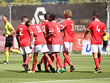 «Бенфика» разгромила ЦСКА в юношеской лиге УЕФА