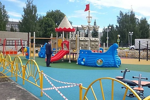 Игровую площадку для детей‑инвалидов откроют в Электрогорске 1 июня
