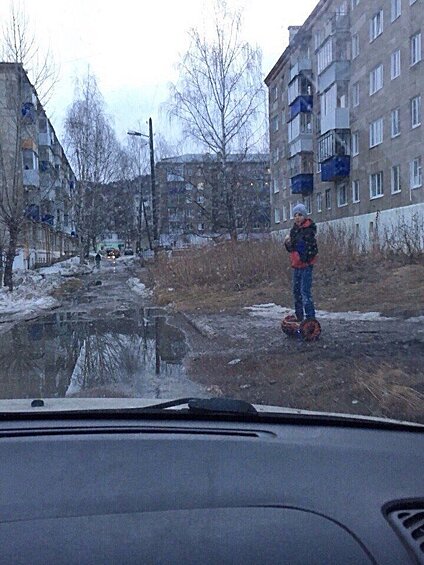 Еще одно высокотехнологичное средство перемещения.
