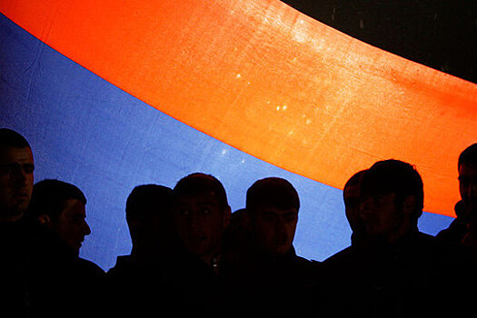 Студенты Ереванского университета протестуют против делимитации границы
