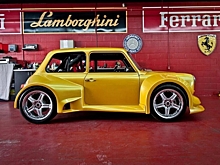 350-сильный Mini с широким обвесом и турбомотором Honda B18