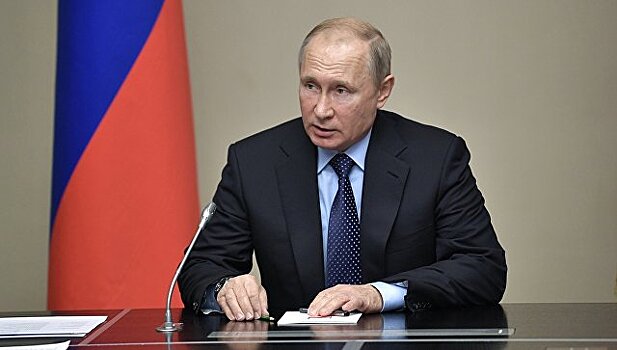 Путин провел совещанием с членами Совбеза