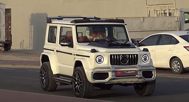 Suzuki Jimny тюнеры превратили в Gelandewagen от Brabus