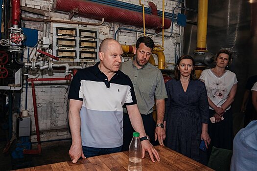 Глава Пушкино проверил работу котельной в Ивантеевке