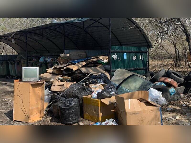 В Чите заметно увеличилось количество свалок