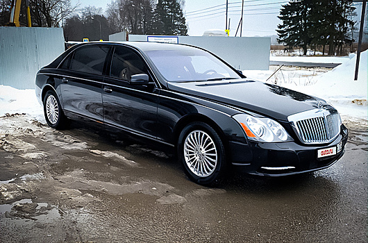 10-летний коллекционный Maybach с крошечным пробегом продают за 35 миллионов рублей