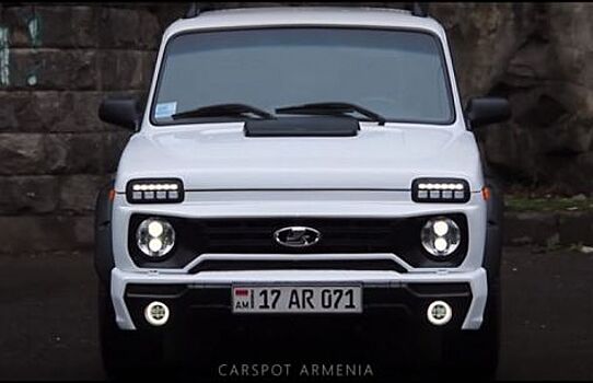 Автотюнеры из Армении представили шикарную переделку LADA 4x4