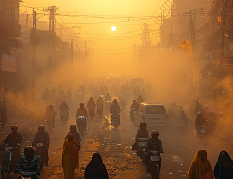 Смерти миллионов жителей Индии могут быть связаны с загрязнением воздуха