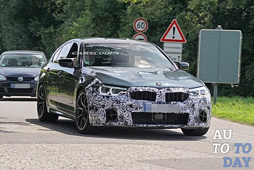 Тестовый BMW M5 замечен с небольшими обновлениями