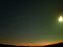 Над российским регионом пролетел яркий метеор