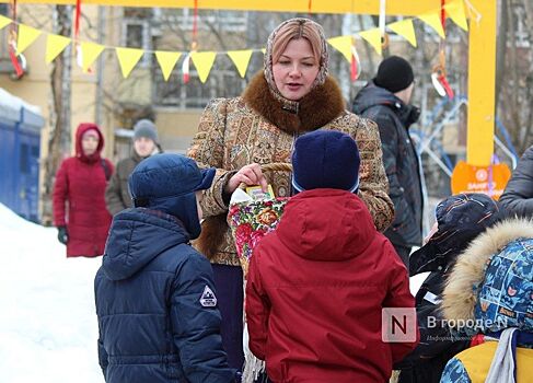 Нижегородцы впервые отметили Масленицу в Заповедных кварталах