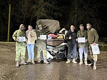 От техники до творческих наборов: мэр Бугуруслана доставил помощь бойцам в зону СВО