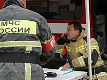 Под Самарой  продолжается засыпка грунтом очагов задымления на мусорном полигоне
