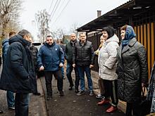 Хинштейн осмотрел ремонты улиц Курска