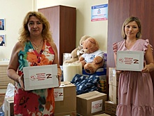 Порядка 30 коробок гуманитарной помощи собрали медики Вологды
