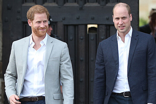 СМИ: принц Уильям тайно приедет в США для встречи с принцем Гарри