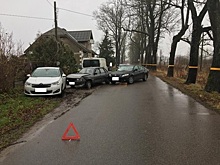 В Гурьевском районе произошло ДТП с участием четырёх автомобилей