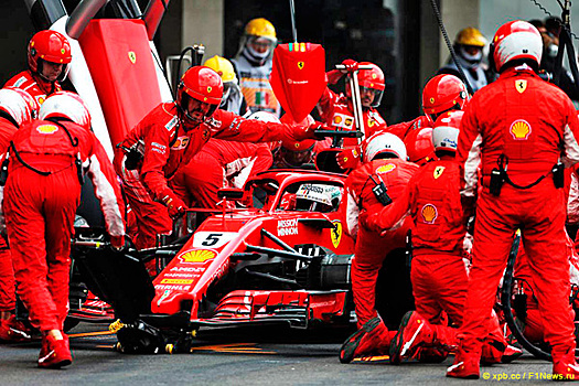 DHL Fastest Pit Stop Award – двойной успех Ferrari в Мексике