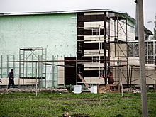В селе Стрельцы Тамбовского района продолжается капитальный ремонт дома культуры в рамках нацпроекта