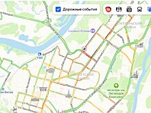 Уфа встала в 10-балльных пробках