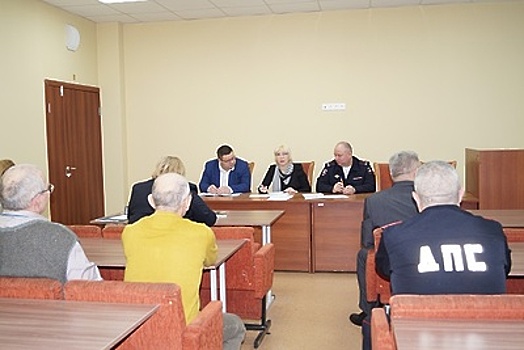 В ОМВД России по округу Солнечногорск состоялось заседание совета в новом составе