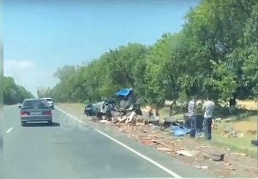 Массовая авария произошла Краснодарском крае