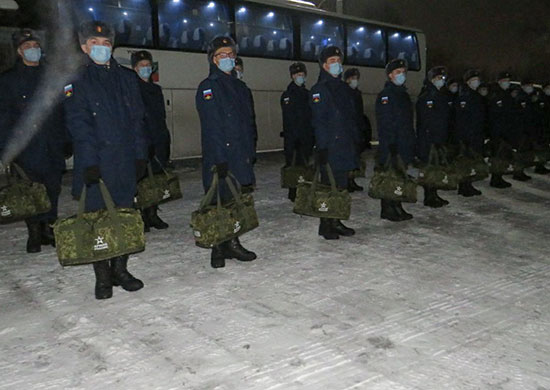 Военкомат Татарстана отправил призывников для прохождения службы в Свердловской области