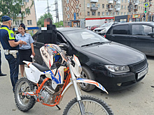 В свердловском городе подросток на мопеде устроил ДТП