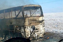 Более 50 человек погибли при возгорании автобуса в Казахстане
