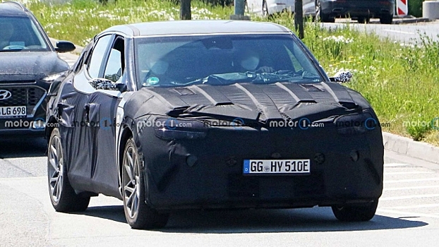 Обнародованы снимки прототипа электрического Genesis GV60