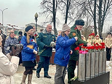 В Семёнове открыли мемориал в память о бойцах СВО