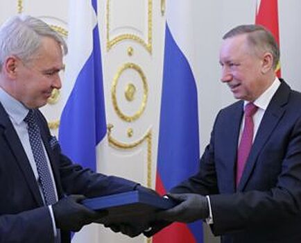 Петербург и Финляндия обсудили планы на будущее