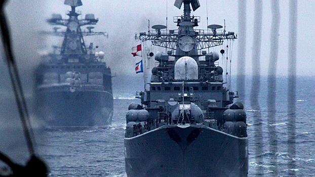 Отряд кораблей ТОФ вернулся во Владивосток после совместного патрулирования РФ и КНР