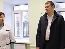 Денис Семенов проверил ход ремонта в учреждениях здравоохранения Павловского Посада