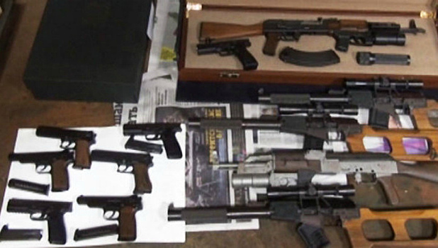 Нелегальный склад с оружием обнаружен в музее в Москве