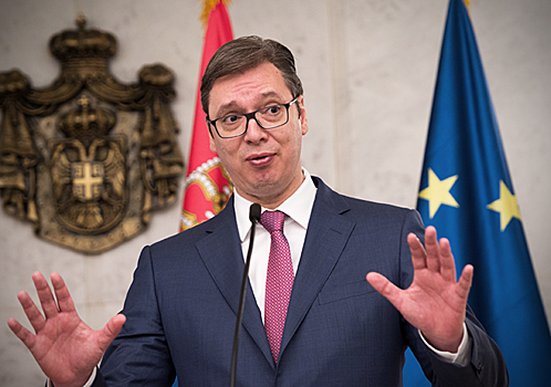 Вучич: Запад не допустит Сербию в ЕС при невыполнении плана по Косово