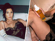 Кортни Кардашьян снялась в нижнем белье для рекламы собственного бренда косметики