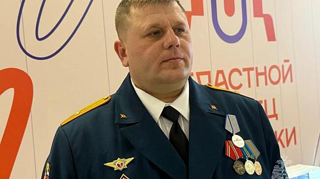 Спасателя из Курской области наградили медалью «За отвагу»