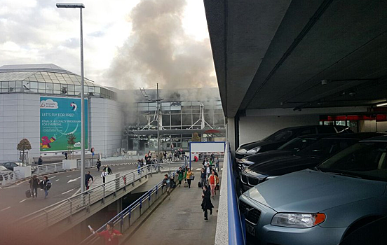 В аэропорту Брюсселя слышны взрывы