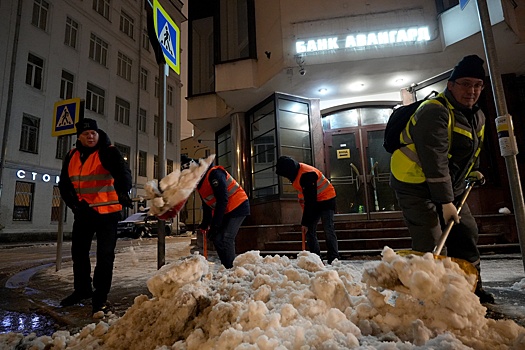 Снегопад с метелью обрушится вечером на Москву