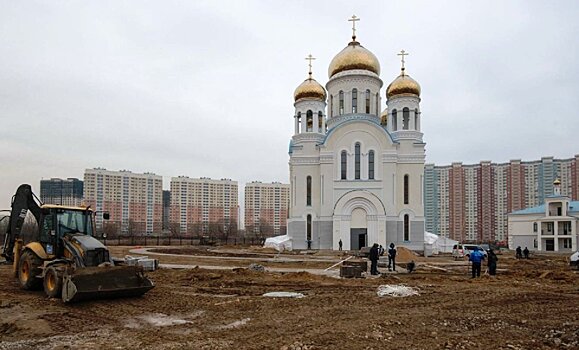 В начале 2020 года завершится строительство храма на Покровской