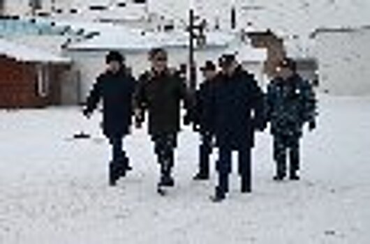 Заместитель прокурора Новосибирской области проверил условия содержания осужденных в ИК-8