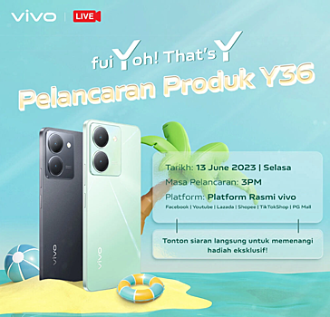 Смартфон Vivo Y36 5G будет выпущен в Малайзии