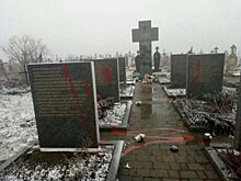 Украинские радикалы осквернили памятники убитым полякам