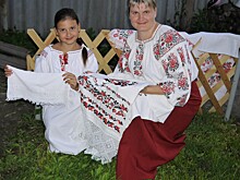 Свадебные рушники Сабировы вышивают в кубанских традициях