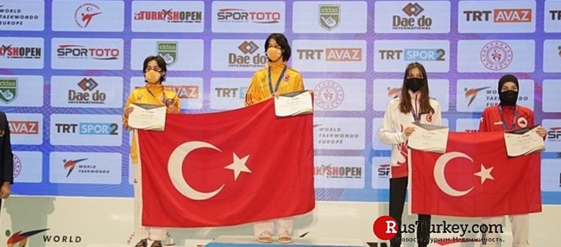 Турецкие тхэквондисты завоевали 22 медали