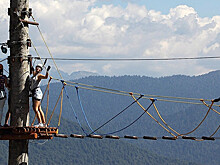 «Погружение с Василием Шевченко»: верёвочный курс